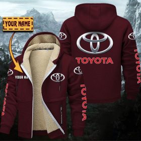 Toyota Gefütterte Kapuzenjacke – Für Herbst & Winter