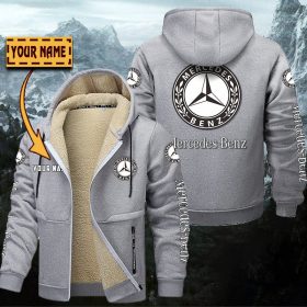Mercedes-Benz Gefütterte Kapuzenjacke – Für Herbst & Winter