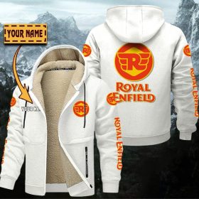 Royal Enfield Gefütterte Kapuzenjacke – Für Herbst & Winter