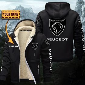 Peugeot Gefütterte Kapuzenjacke – Für Herbst & Winter