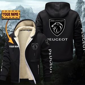 Peugeot Gefütterte Kapuzenjacke – Für Herbst & Winter