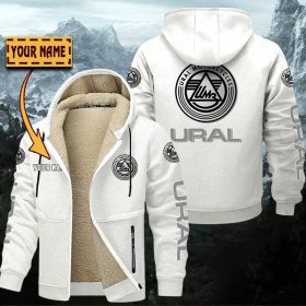 Ural Motorcycles Gefütterte Kapuzenjacke – Für Herbst & Winter