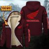 Honda Motorcycle Gefütterte Kapuzenjacke – Für Herbst & Winter