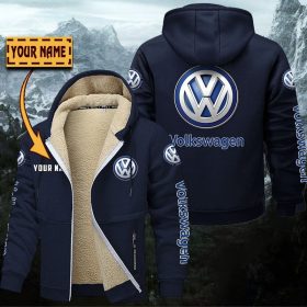 Volkswagen Gefütterte Kapuzenjacke – Für Herbst & Winter