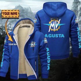 MV Agusta Gefütterte Kapuzenjacke – Für Herbst & Winter