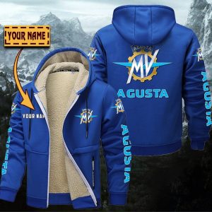 MV Agusta Gefütterte Kapuzenjacke – Für Herbst & Winter