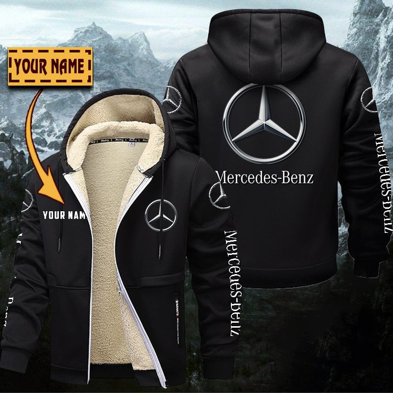 Mercedes-Benz Gefütterte Kapuzenjacke – Für Herbst & Winter