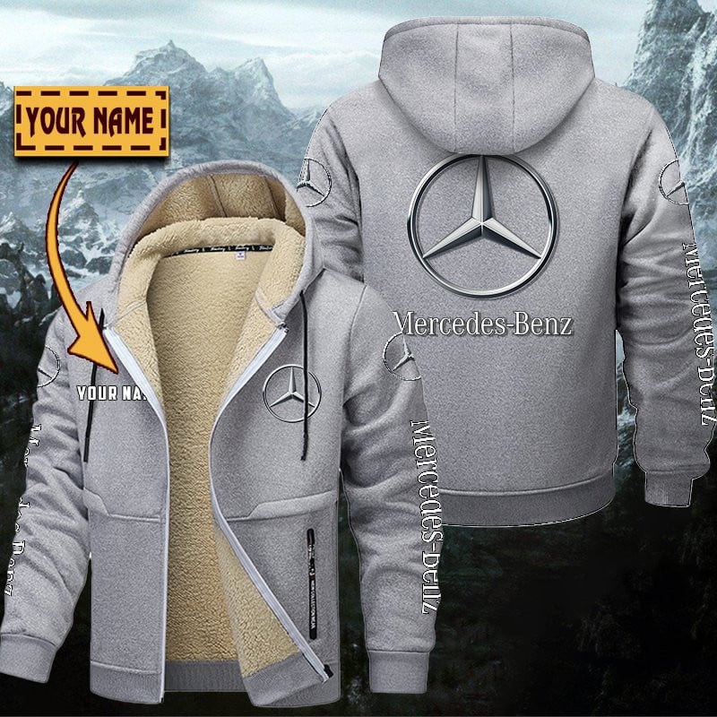 Mercedes-Benz Gefütterte Kapuzenjacke – Für Herbst & Winter – Bild 2