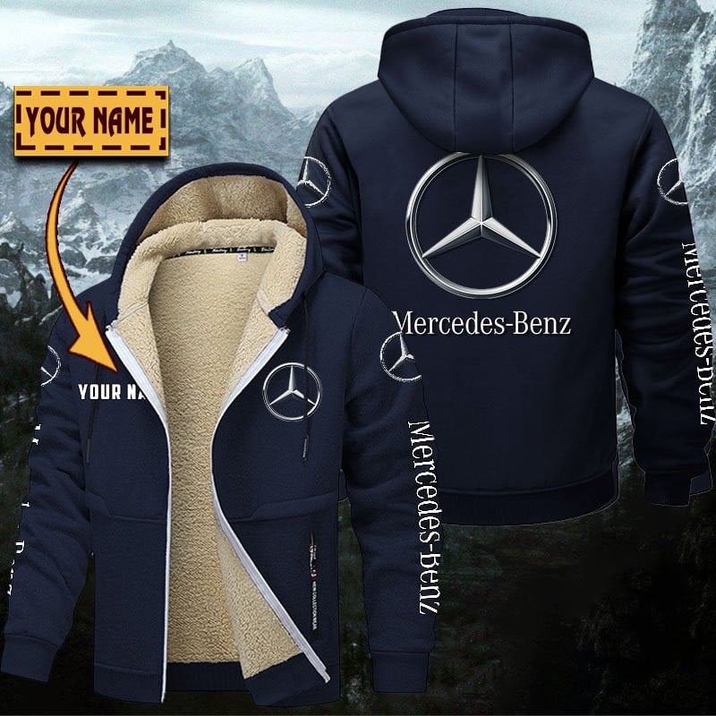 Mercedes-Benz Gefütterte Kapuzenjacke – Für Herbst & Winter – Bild 6