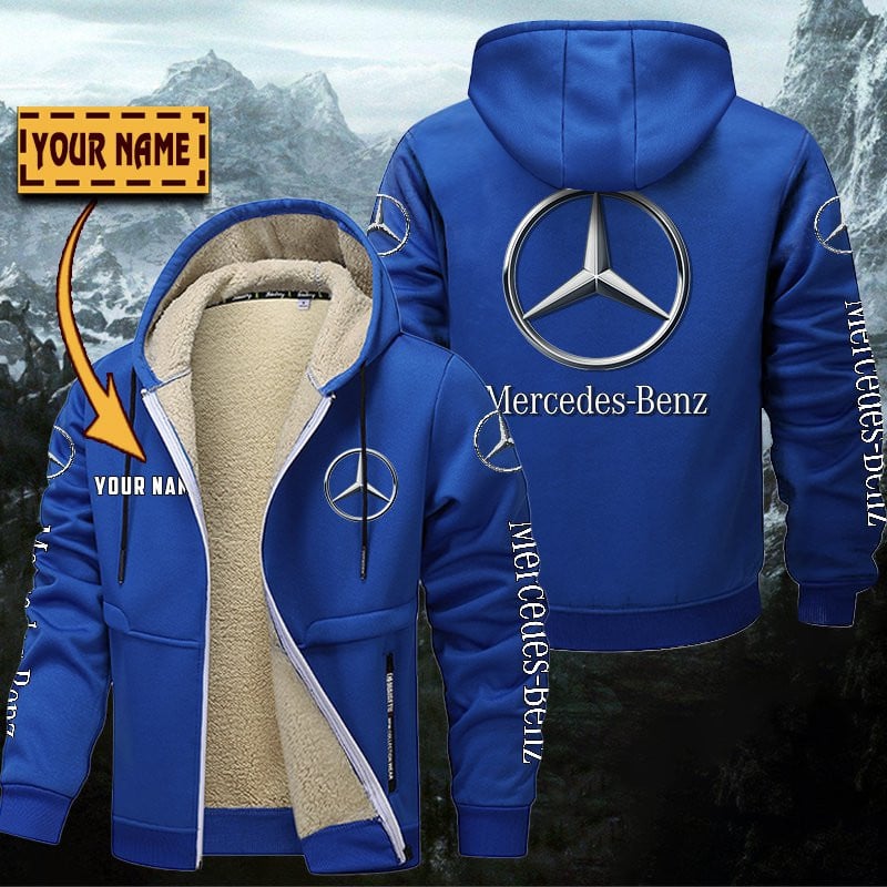 Mercedes-Benz Gefütterte Kapuzenjacke – Für Herbst & Winter – Bild 7