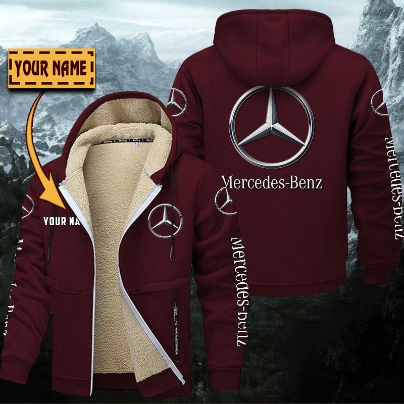 Mercedes-Benz Gefütterte Kapuzenjacke – Für Herbst & Winter – Bild 9