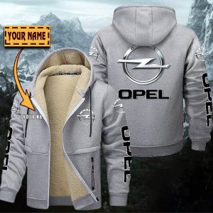 Opel Gefütterte Kapuzenjacke – Für Herbst & Winter