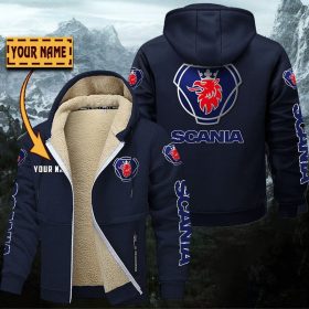 Scania Gefütterte Kapuzenjacke – Für Herbst & Winter