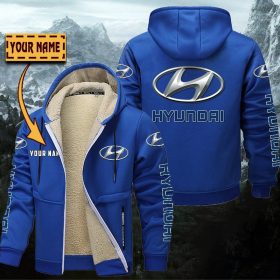 Hyundai Gefütterte Kapuzenjacke – Für Herbst & Winter