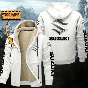 Suzuki Gefütterte Kapuzenjacke – Für Herbst & Winter