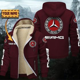 Mercedes-AMG Gefütterte Kapuzenjacke – Für Herbst & Winter