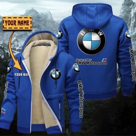 BMW Motorsport Gefütterte Kapuzenjacke – Für Herbst & Winter