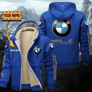 BMW Motorsport Gefütterte Kapuzenjacke – Für Herbst & Winter