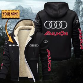 Audi Gefütterte Kapuzenjacke – Für Herbst & Winter