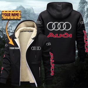 Audi Gefütterte Kapuzenjacke – Für Herbst & Winter