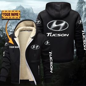 Hyundai Tucson Gefütterte Kapuzenjacke – Für Herbst & Winter