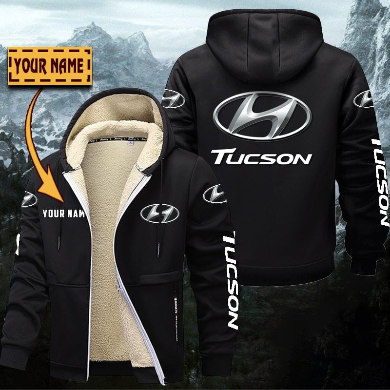 Hyundai Tucson Gefütterte Kapuzenjacke – Für Herbst & Winter