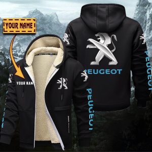 Peugeot Gefütterte Kapuzenjacke – Für Herbst & Winter