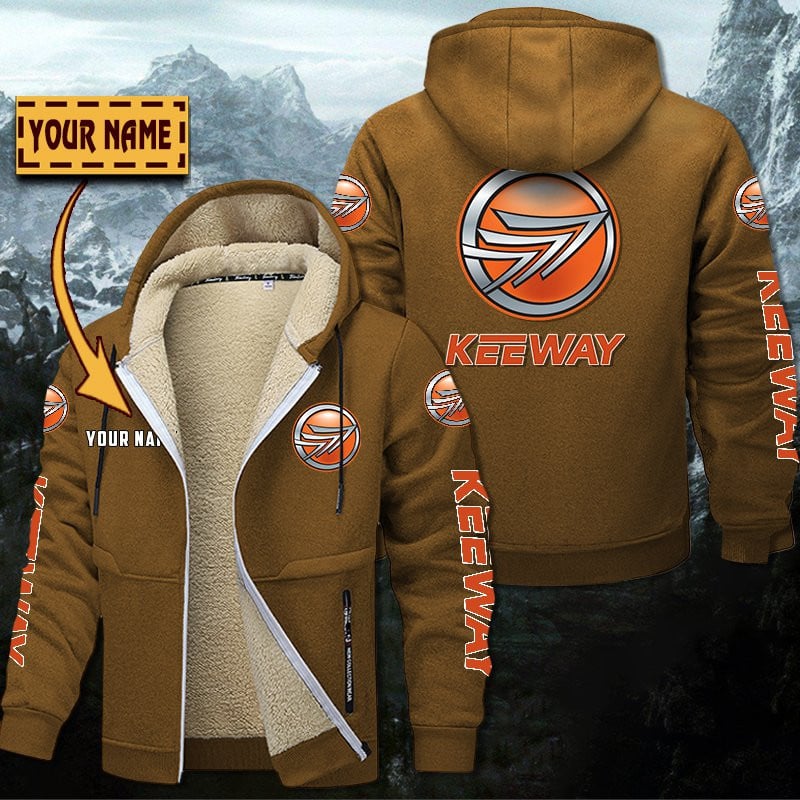 Keeway Motorcycles Gefütterte Kapuzenjacke – Für Herbst & Winter – Bild 3
