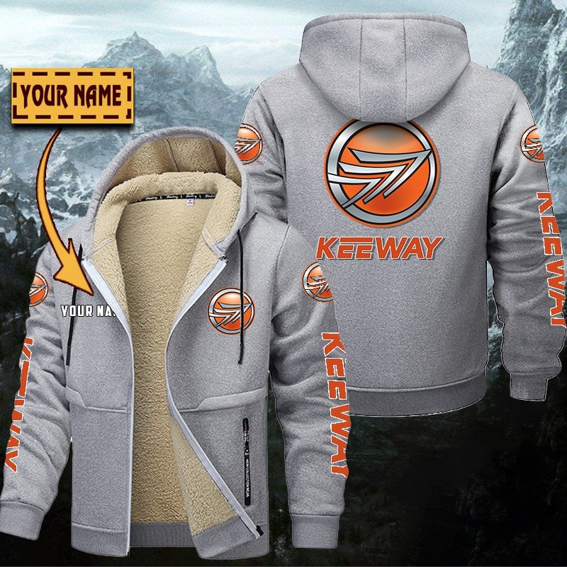 Keeway Motorcycles Gefütterte Kapuzenjacke – Für Herbst & Winter – Bild 5