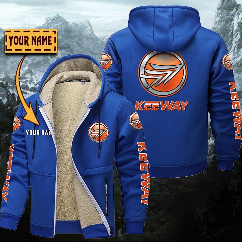 Keeway Motorcycles Gefütterte Kapuzenjacke – Für Herbst & Winter – Bild 7