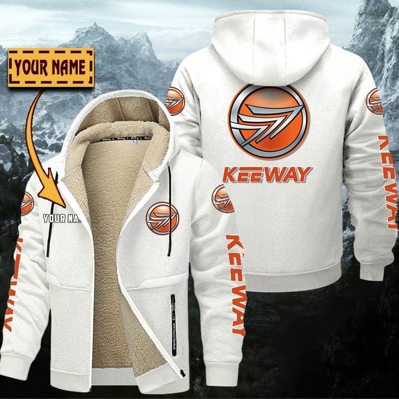 Keeway Motorcycles Gefütterte Kapuzenjacke – Für Herbst & Winter – Bild 8