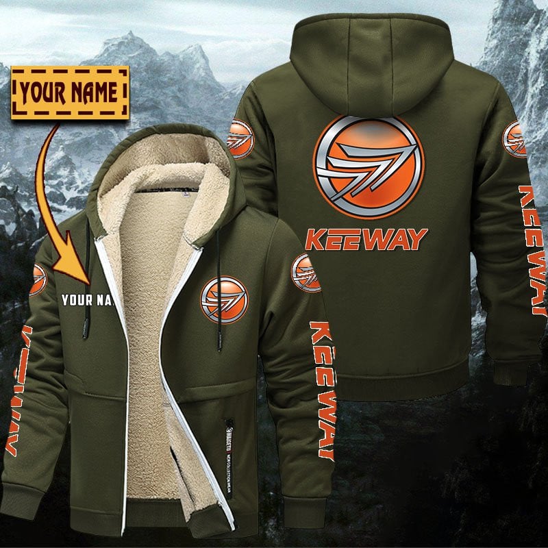 Keeway Motorcycles Gefütterte Kapuzenjacke – Für Herbst & Winter – Bild 2
