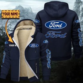 Ford Gefütterte Kapuzenjacke – Für Herbst & Winter