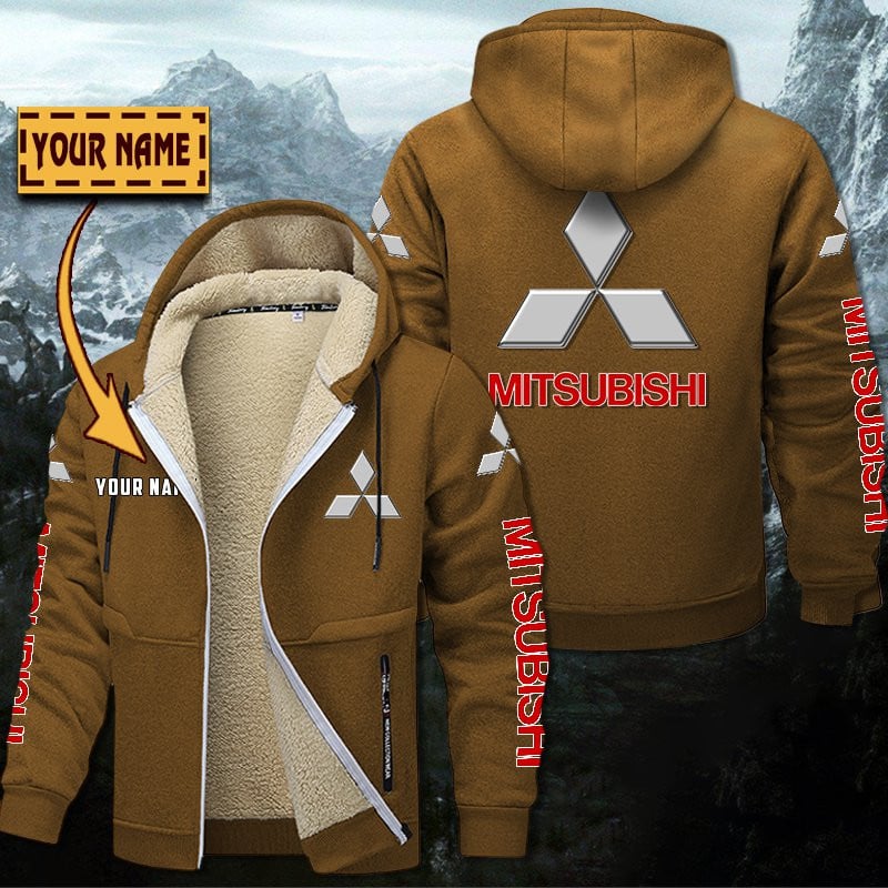 Mitsubishi Gefütterte Kapuzenjacke – Für Herbst & Winter – Bild 4