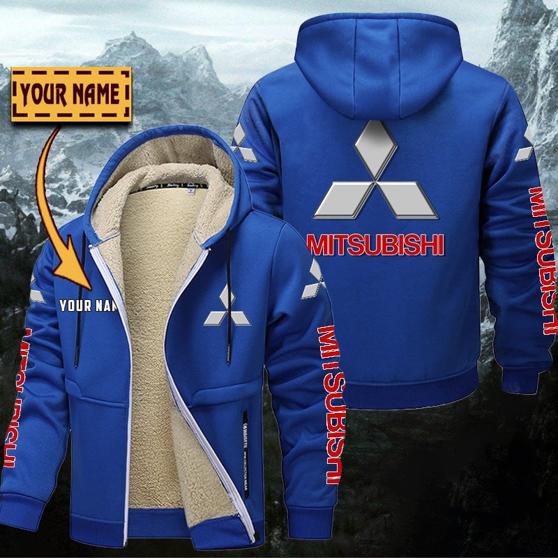 Mitsubishi Gefütterte Kapuzenjacke – Für Herbst & Winter – Bild 8
