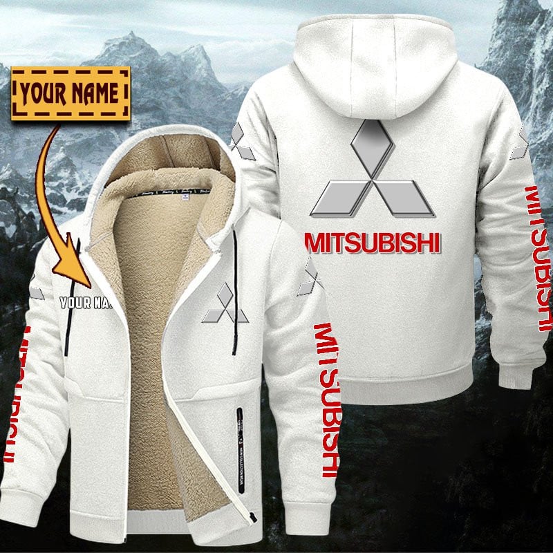 Mitsubishi Gefütterte Kapuzenjacke – Für Herbst & Winter – Bild 9