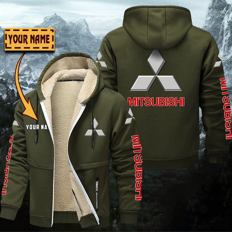 Mitsubishi Gefütterte Kapuzenjacke – Für Herbst & Winter – Bild 2