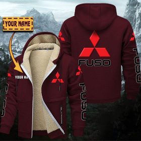 Mitsubishi Fuso Gefütterte Kapuzenjacke – Für Herbst & Winter