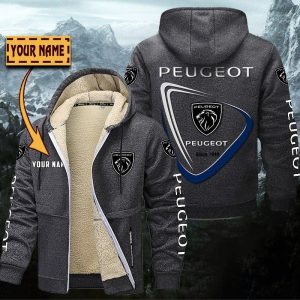 Peugeot Gefütterte Kapuzenjacke – Für Herbst & Winter