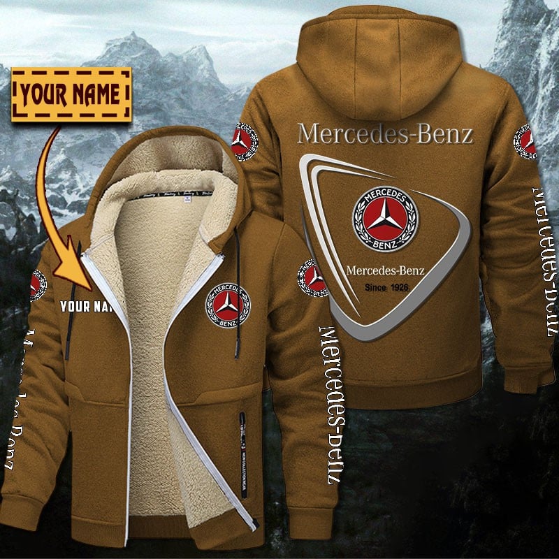 Mercedes-Benz Gefütterte Kapuzenjacke – Für Herbst & Winter – Bild 4