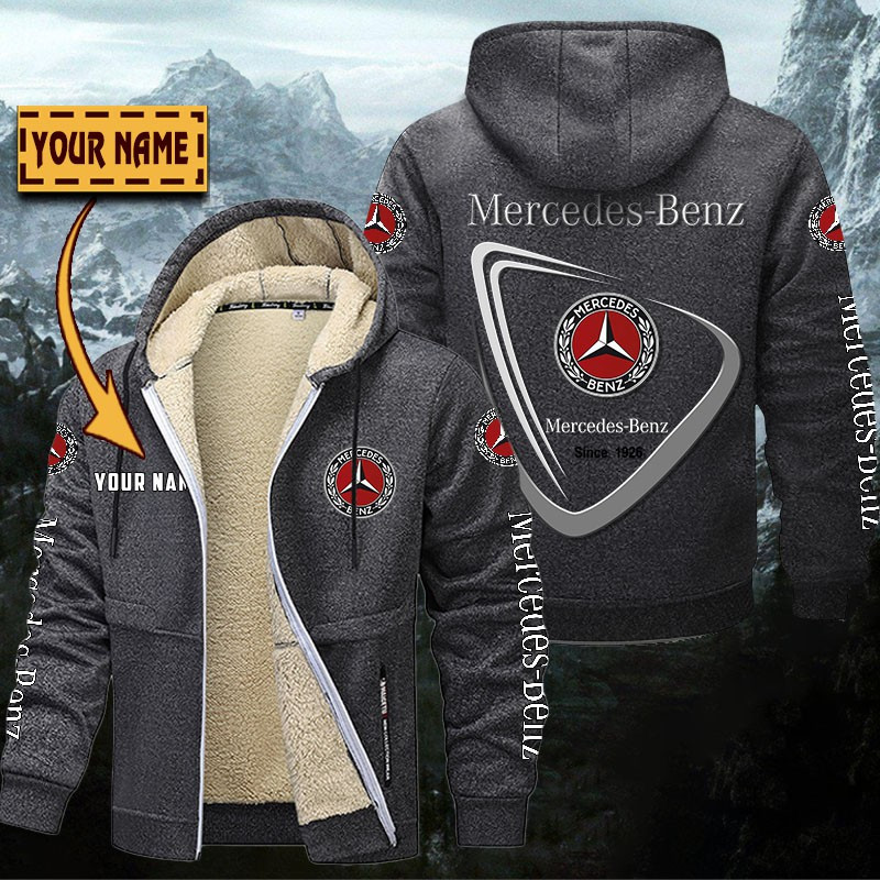 Mercedes-Benz Gefütterte Kapuzenjacke – Für Herbst & Winter