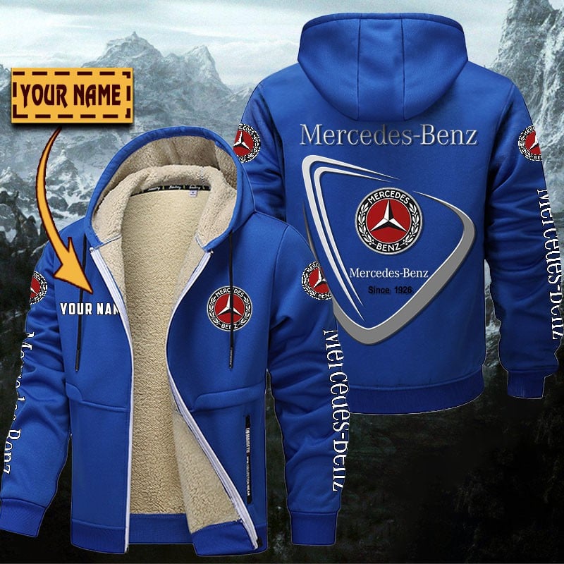 Mercedes-Benz Gefütterte Kapuzenjacke – Für Herbst & Winter – Bild 7
