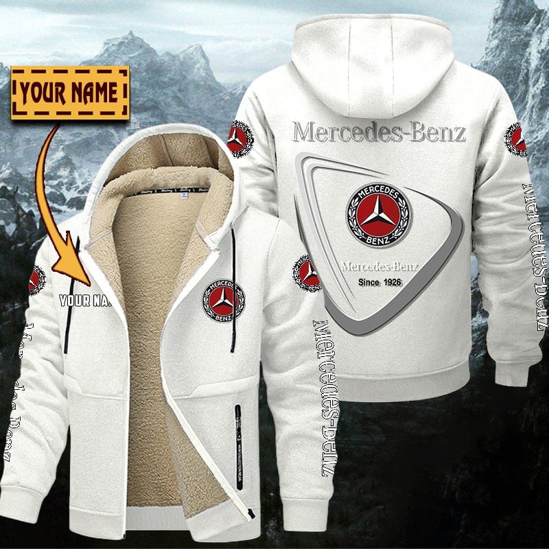 Mercedes-Benz Gefütterte Kapuzenjacke – Für Herbst & Winter – Bild 8