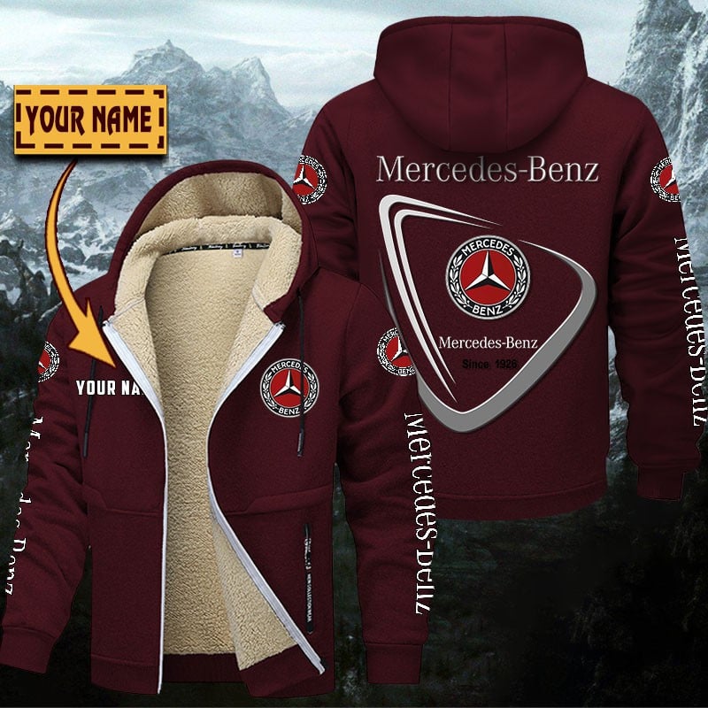 Mercedes-Benz Gefütterte Kapuzenjacke – Für Herbst & Winter – Bild 9