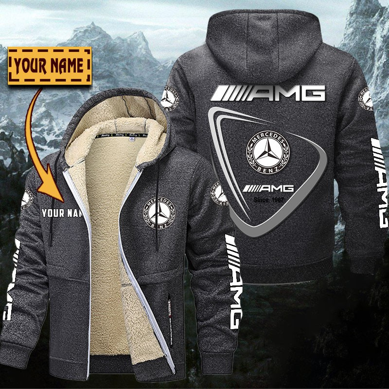 Mercedes-AMG Gefütterte Kapuzenjacke – Für Herbst & Winter – Bild 5
