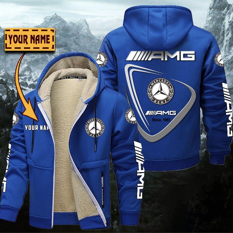 Mercedes-AMG Gefütterte Kapuzenjacke – Für Herbst & Winter – Bild 8