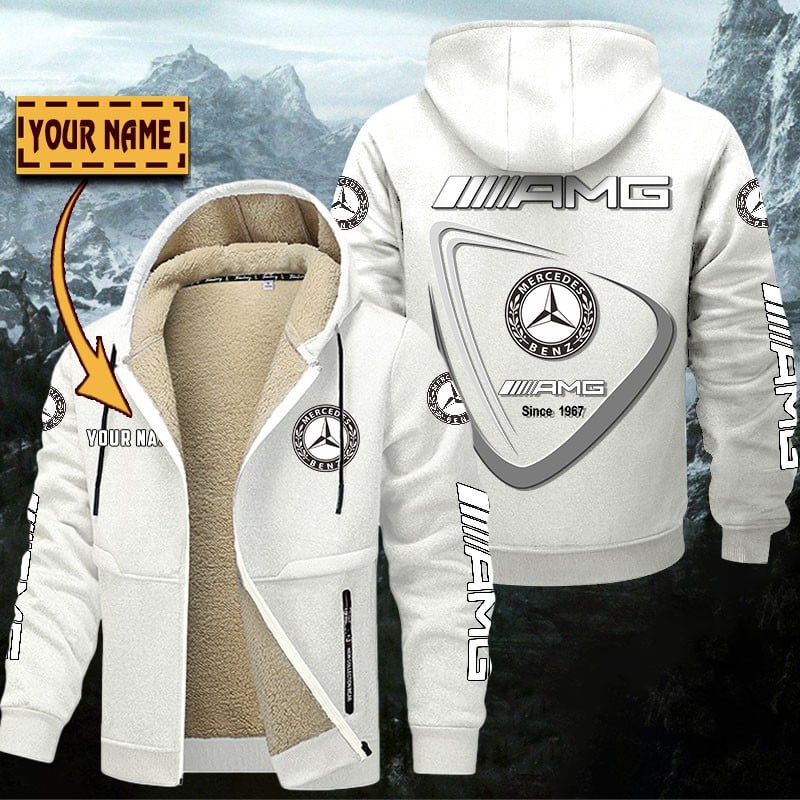Mercedes-AMG Gefütterte Kapuzenjacke – Für Herbst & Winter