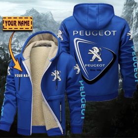 Peugeot Gefütterte Kapuzenjacke – Für Herbst & Winter