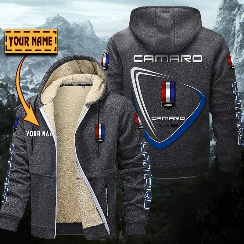 Chevrolet Camaro Gefütterte Kapuzenjacke – Für Herbst & Winter – Bild 5