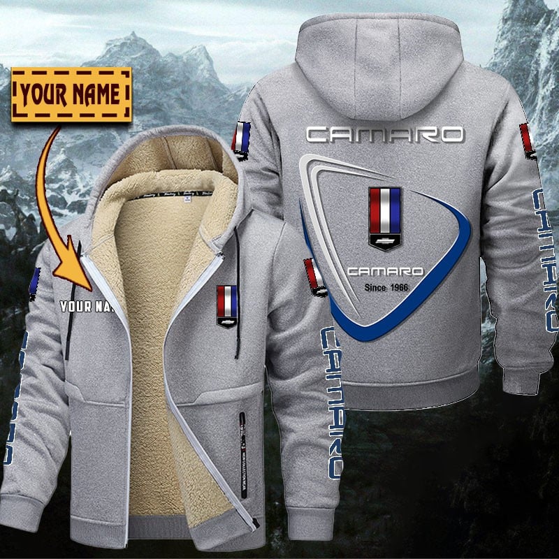 Chevrolet Camaro Gefütterte Kapuzenjacke – Für Herbst & Winter – Bild 6